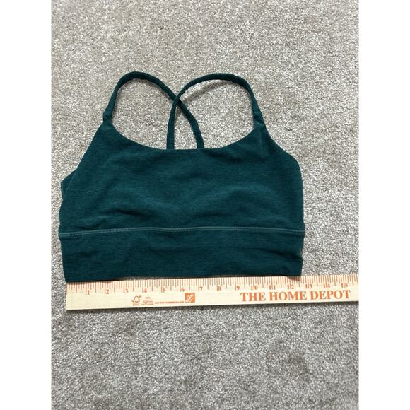 Vuori Long Line Elevation Bra Size M Jade Heather - Picture 4 of 6